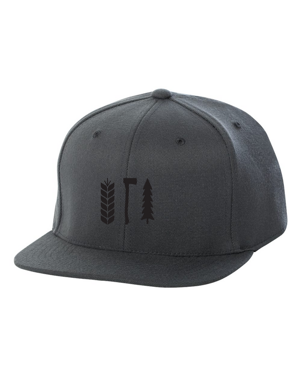 Flat Bill Snap-Back